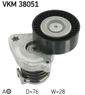 VKM38051 SKF Натяжитель клинового ремня