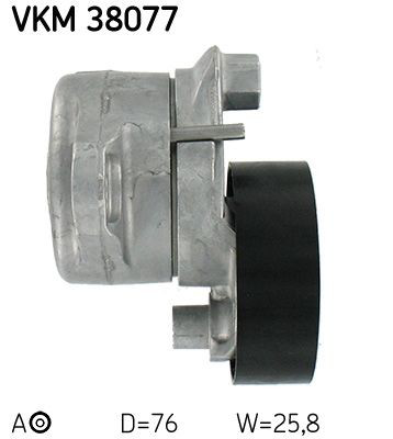 Роликовий модуль натяжителя ремня SKF VKM38077 цена, от 54.08 USD