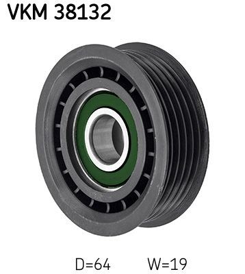 Паразитный ролик приводного ремня SKF VKM38132 цена, от 14.47 USD