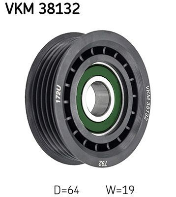 Купить VKM38132 SKF Паразитный ролик