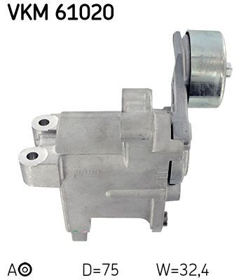 Натяжной ролик VKM61020 SKF