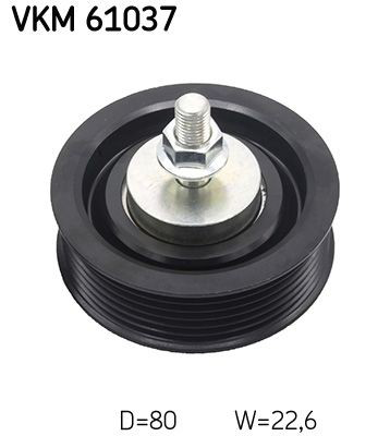 Купить VKM61037 SKF Паразитный ролик