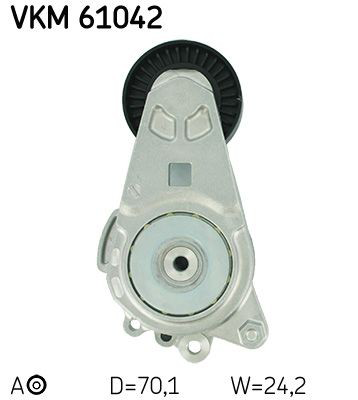 Натяжной ролик SKF VKM61042 цена, от 8.28 USD