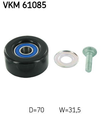 VKM61085 SKF Ролик натяжителя ремня агрегатов