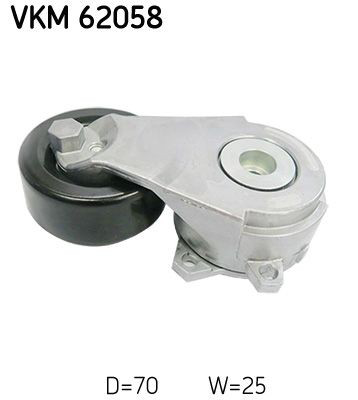 Купить VKM62058 SKF Натяжитель приводного ремня