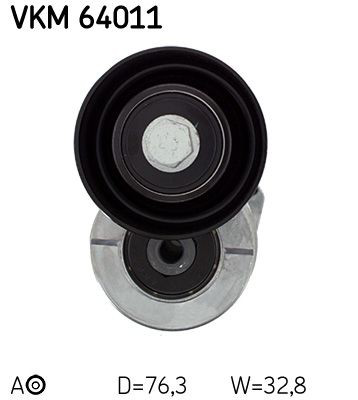 Купить VKM64011 SKF Натяжитель приводного ремня