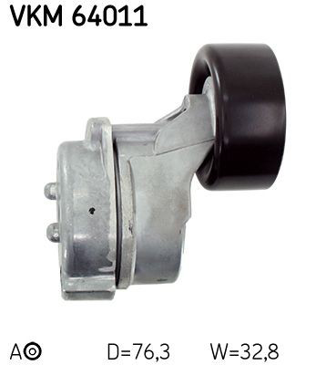 Натяжная планка поликлинового ремня SKF VKM64011