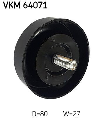 Купить VKM64071 SKF Ведуший ролик ГРМ