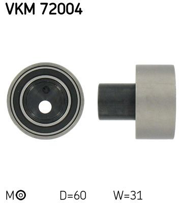 Ролик натяжителя ремня газораспределения SKF VKM72004 цена, от 21.87 USD