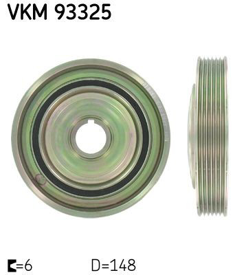 VKM93325 SKF Шкив коленчатого вала