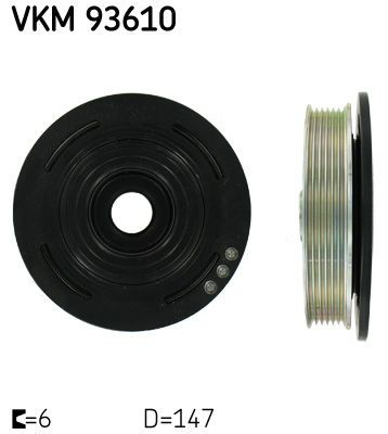 VKM93610 SKF Шкив коленчатого вала