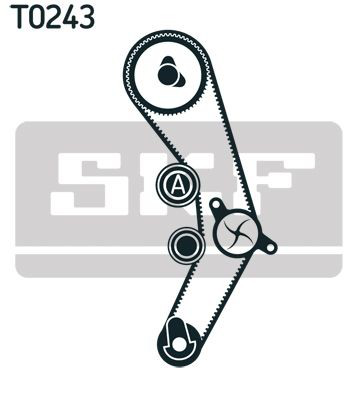 Комплект ГРМ 06B109119FS3 VAG