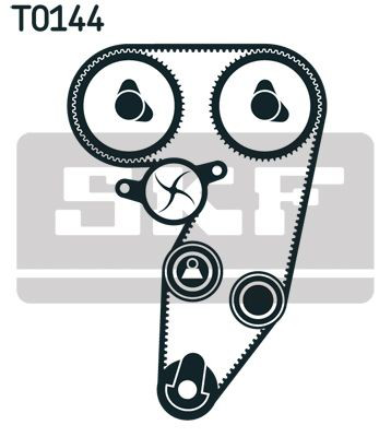VKMA02181 SKF Комплект ремня ГРМ