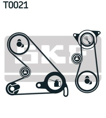 VKMA03050 SKF Комплект ремня ГРМ