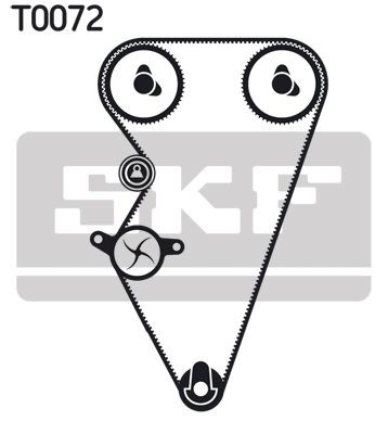 ГРМ ремни, комплект SKF VKMA07301 цена, от 57.97 USD