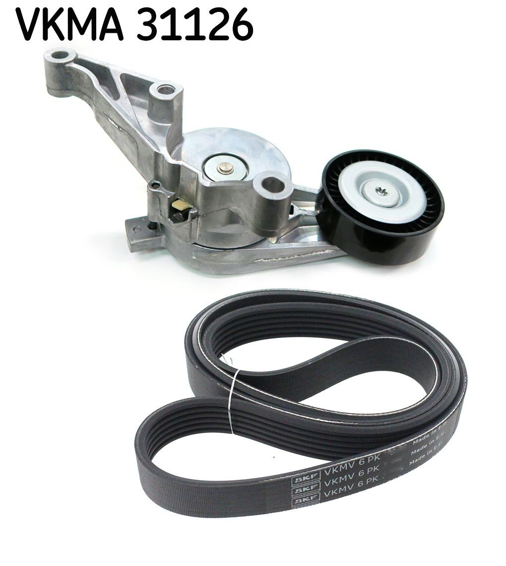 Ремень агрегатов приводной, комплект SKF VKMA31126 цена, от 49.24 USD
