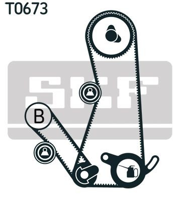 ГРМ ремни, комплект SKF VKMA95015 цена, от 32.89 USD