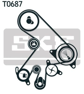 Купить VKMC91720 SKF Комплект ГРМ