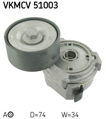 VKMCV51003 SKF Натяжитель клинового ремня