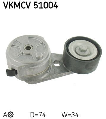 VKMCV51004 SKF Натяжитель клинового ремня