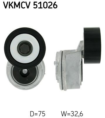 VKMCV51026 SKF Натяжитель клинового ремня
