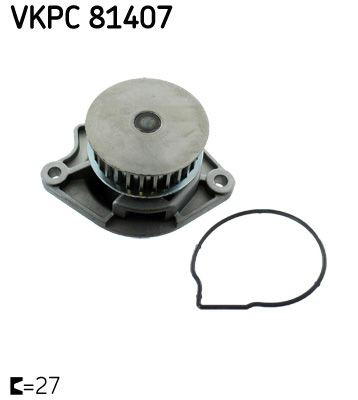 Купить VKPC81407 SKF Насос охлаждения