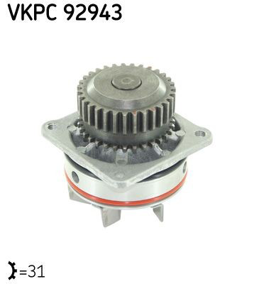 VKPC92943 SKF Насос водяной