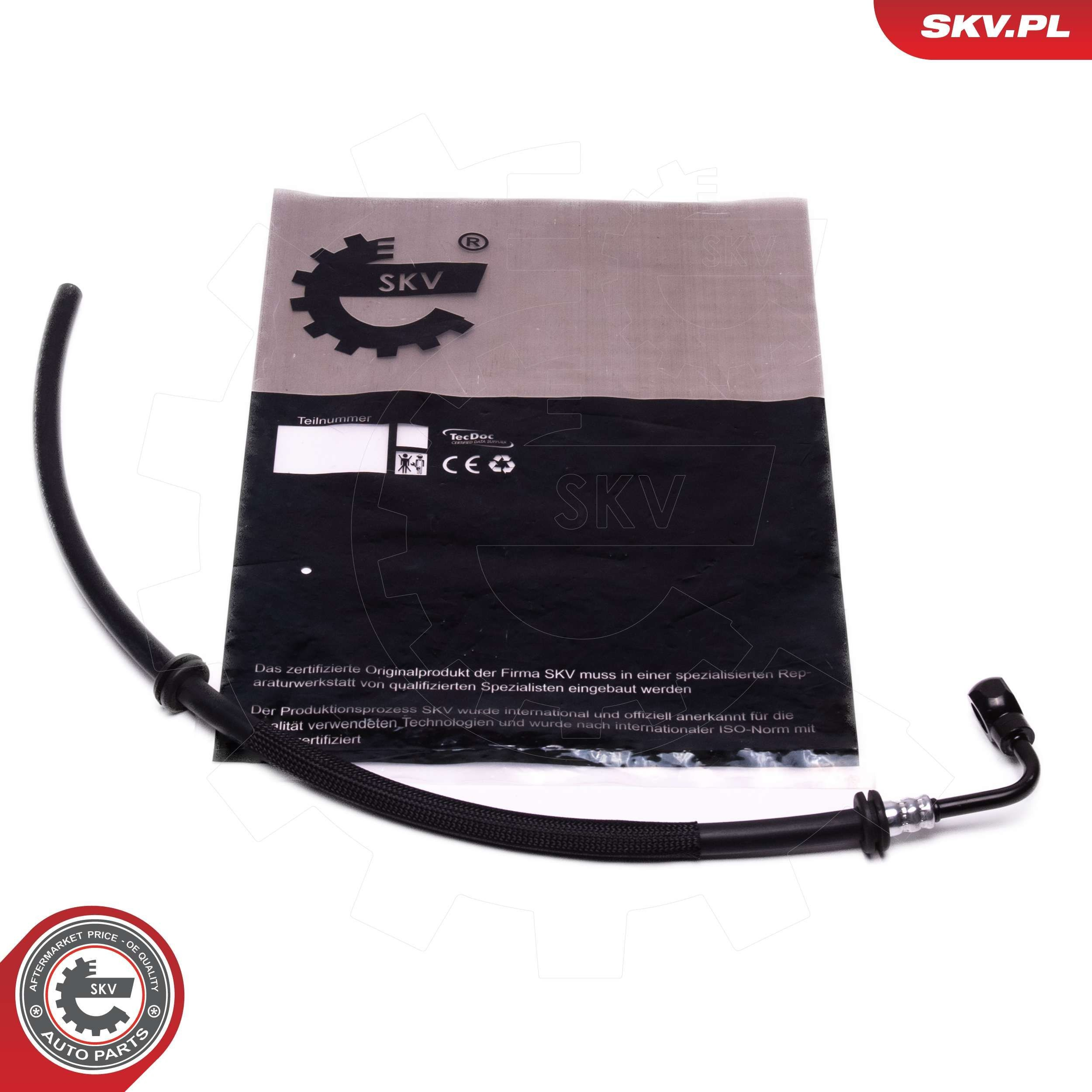 Шланг ГУР от рейки к радиатору 10SKV919 SKV