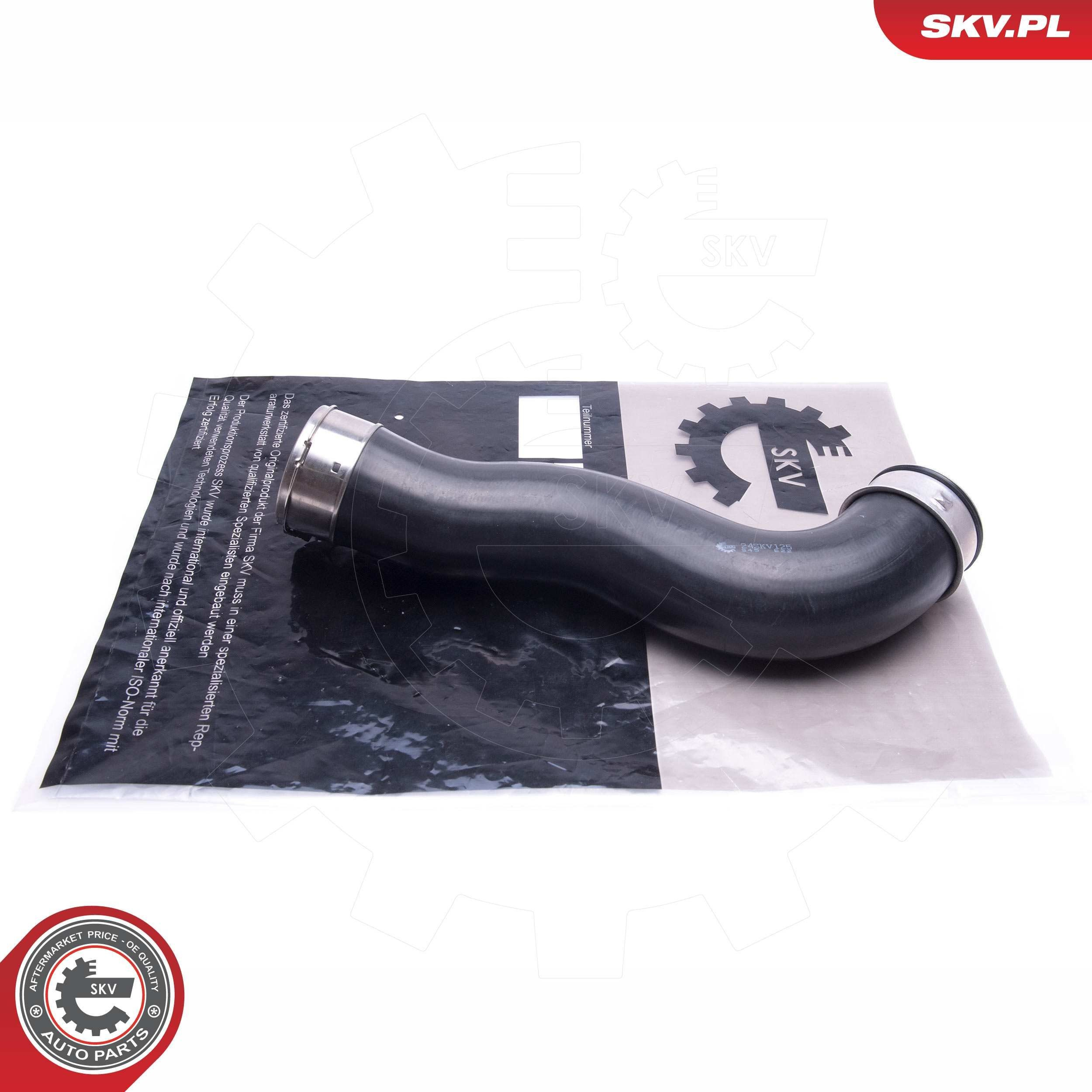 Шланг/патрубок интеркуллера SKV 24SKV125 цена, от 54.65 USD