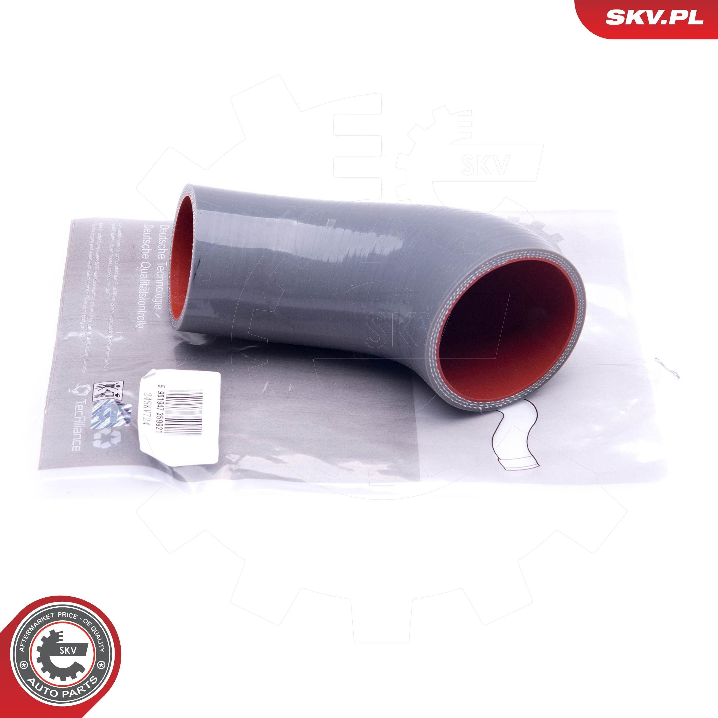 Шланг/патрубок интеркуллера SKV 24SKV724 цена, от 10.05 USD