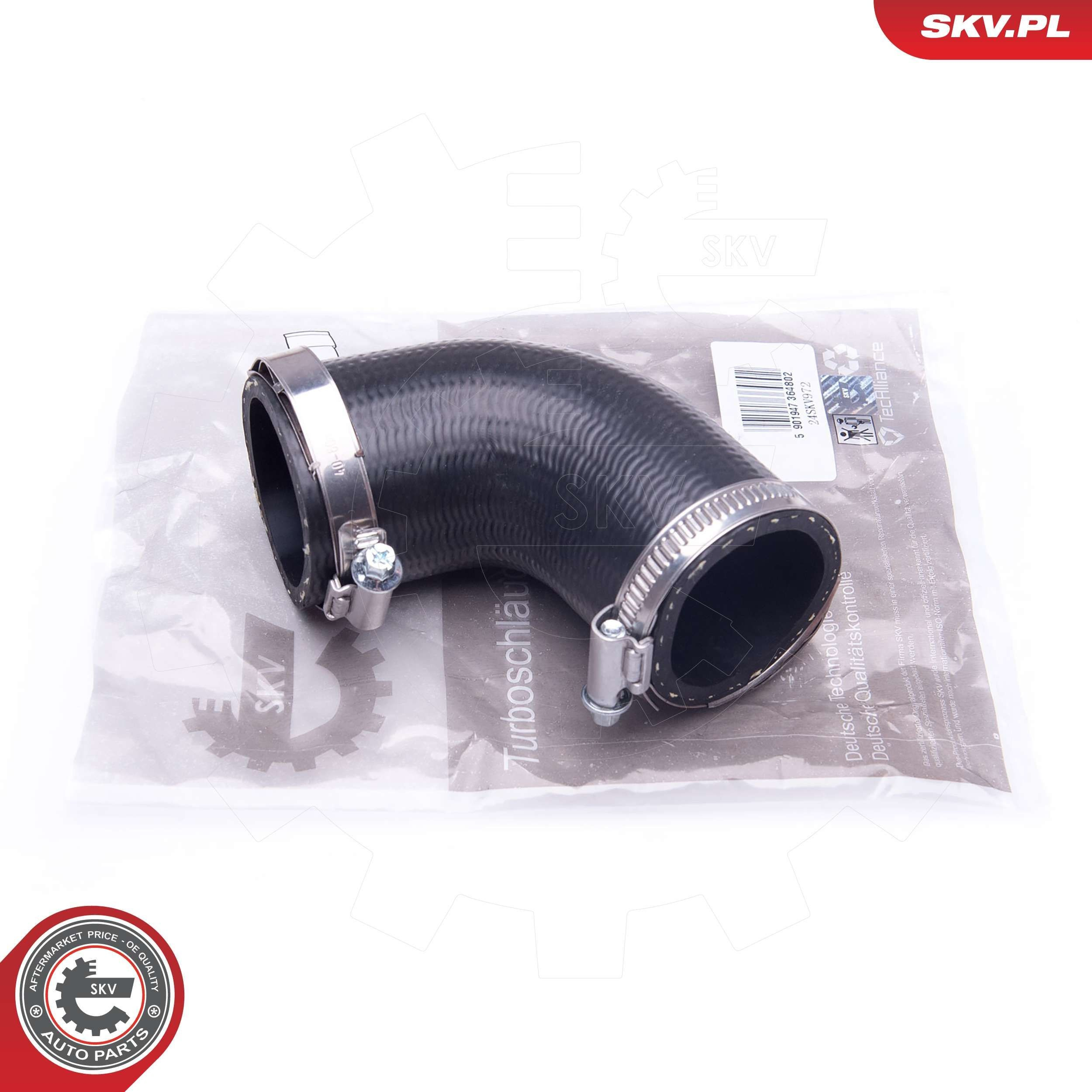 24SKV972 SKV Патрубок интеркуллера