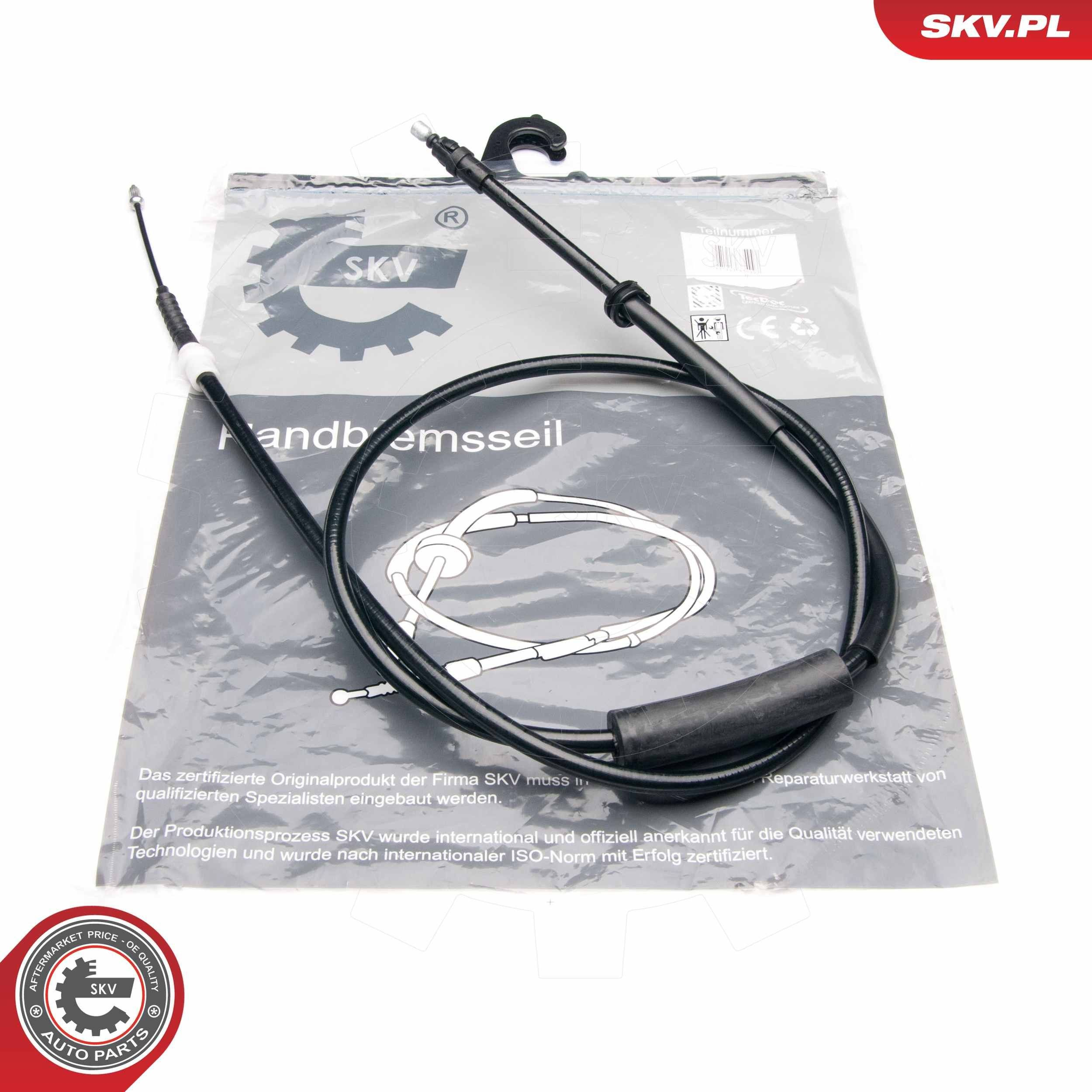 Задний трос ручника SKV 25SKV956 цена, от 11.70 USD