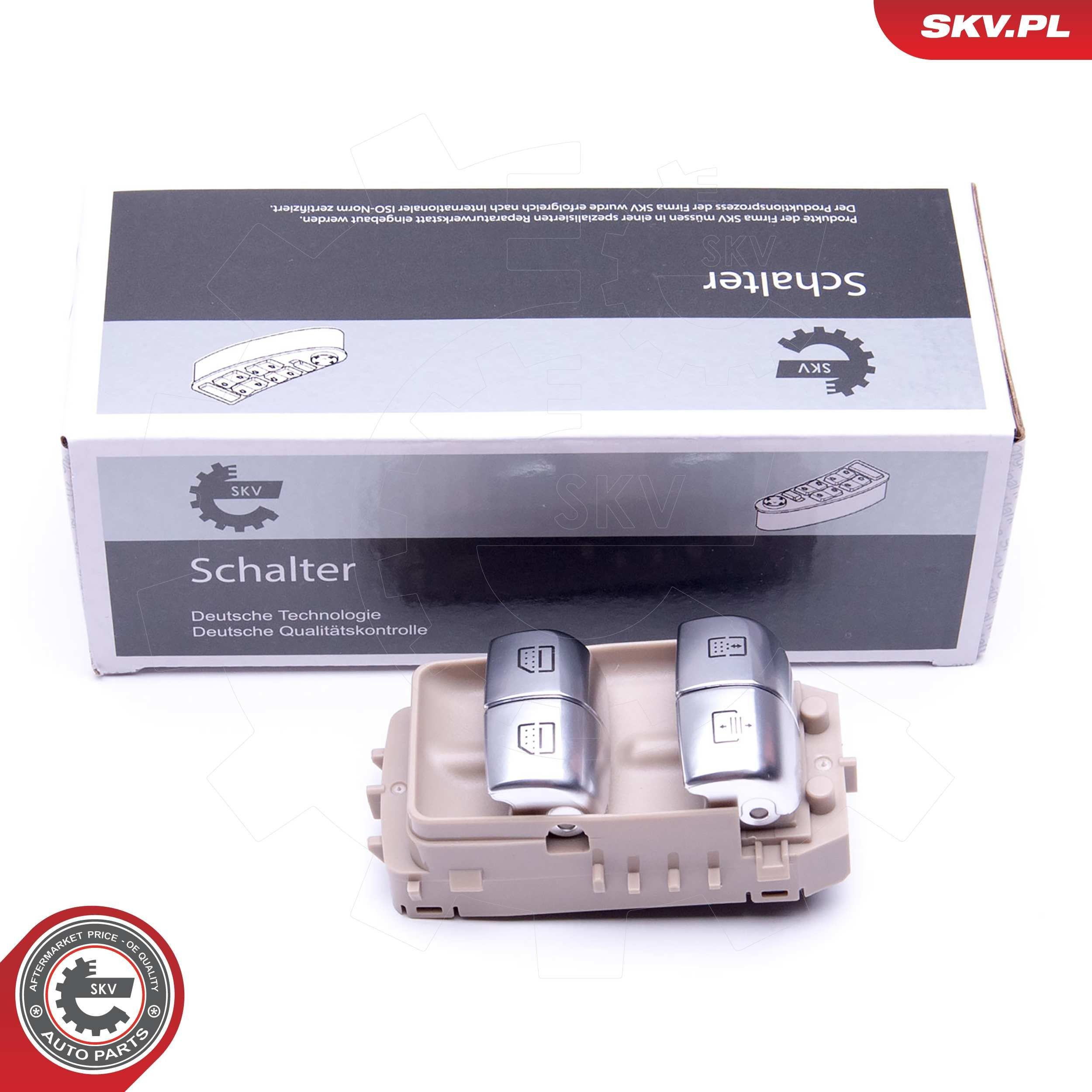 Купить 22290598088T92 Mercedes Кнопка включения мотора стеклоподъемника задняя правая