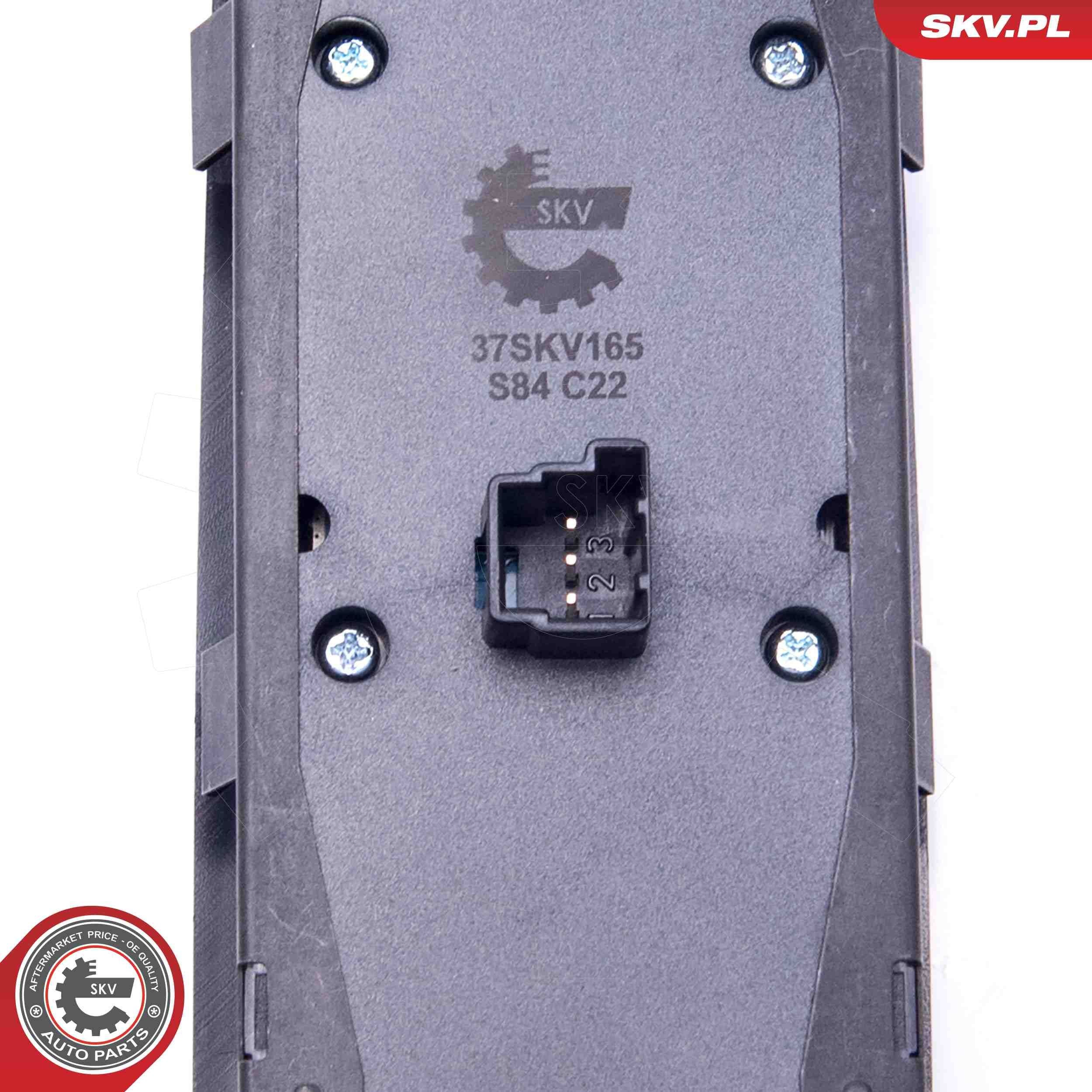 Кнопочный блок управления стеклоподъемником передний левый SKV 37SKV165 цена, от 46.12 USD