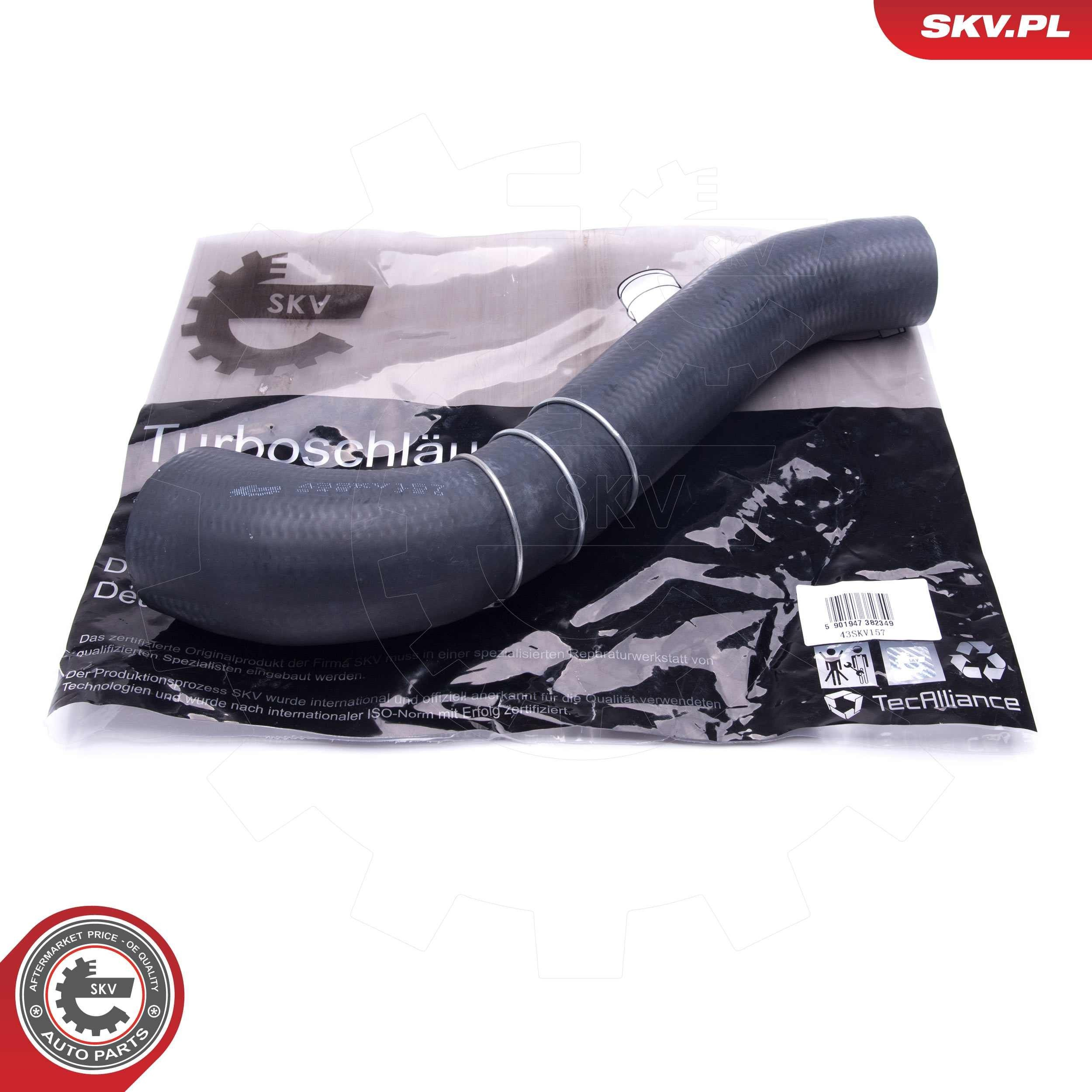 43SKV157 SKV Патрубок интеркуллера