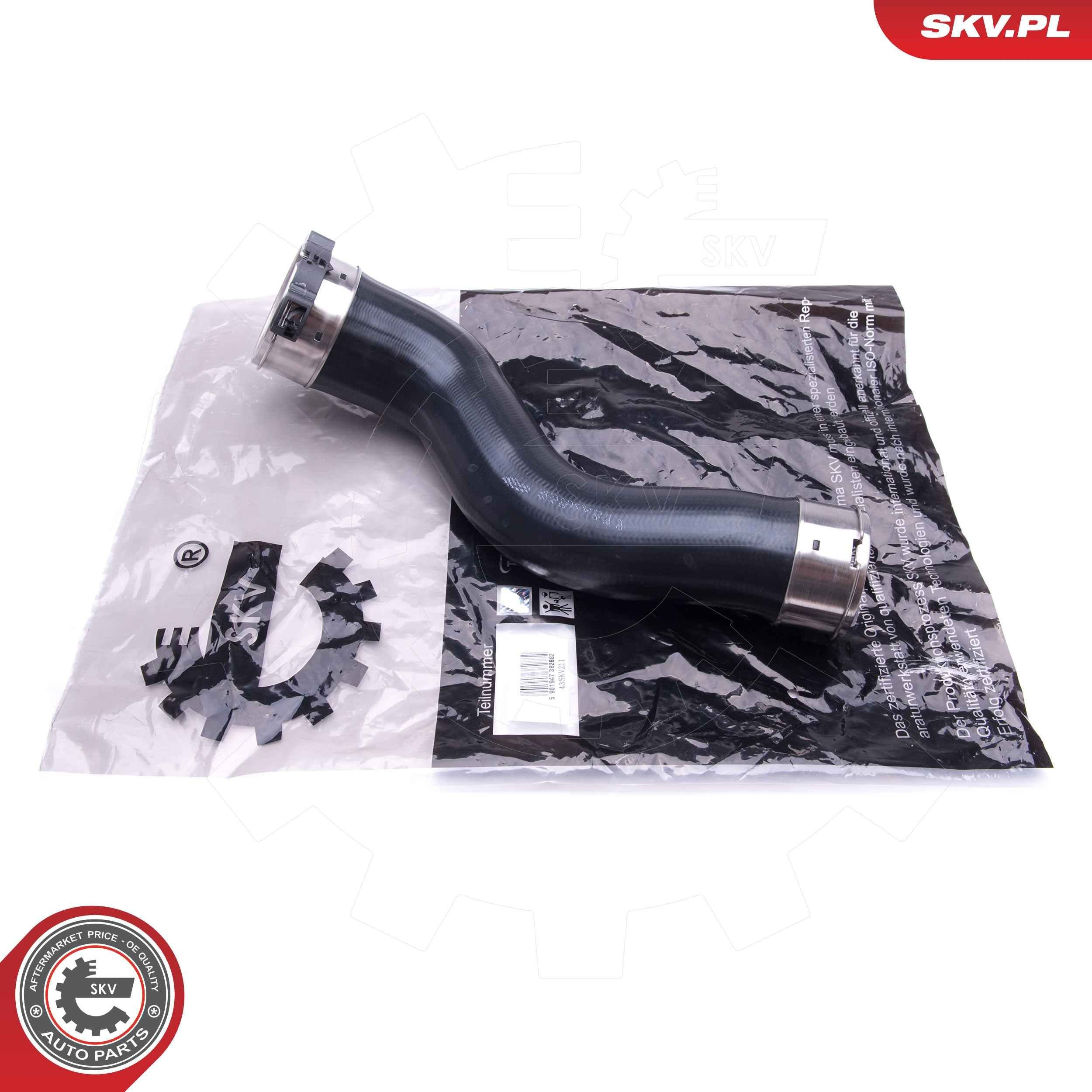 Шланг/патрубок интеркуллера SKV 43SKV211 цена, от 60.96 USD