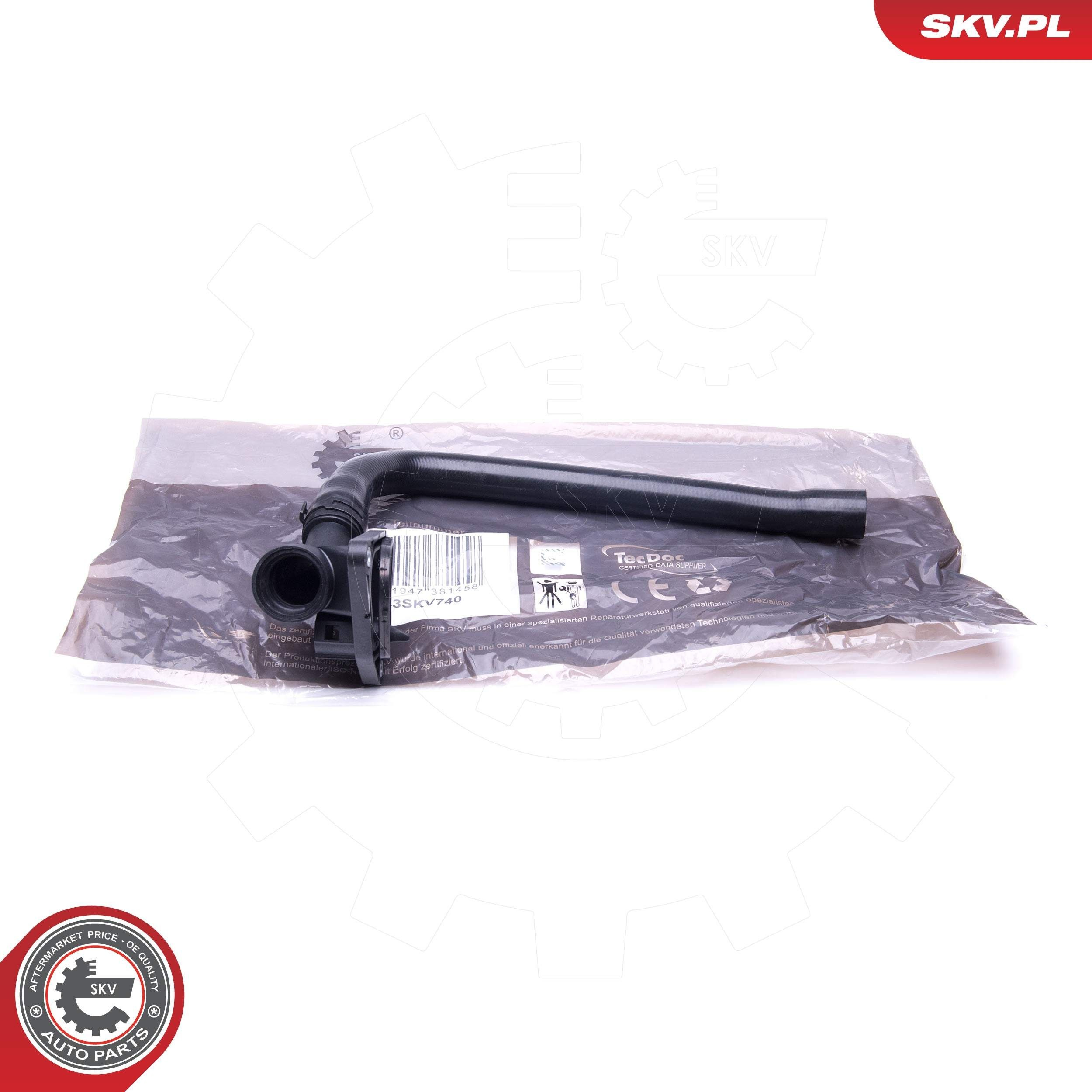 43SKV740 SKV Шланг термостата