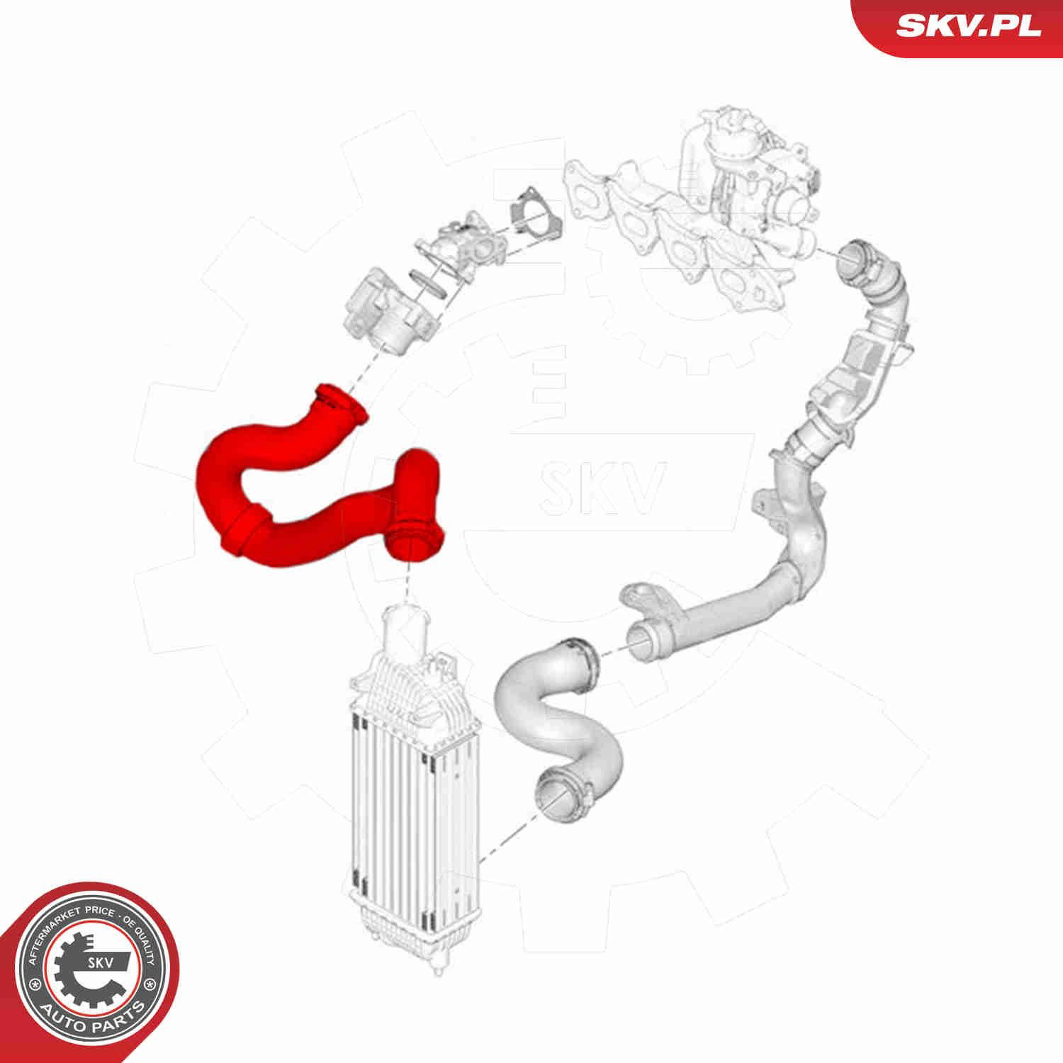 54SKV144 SKV Патрубок интеркуллера