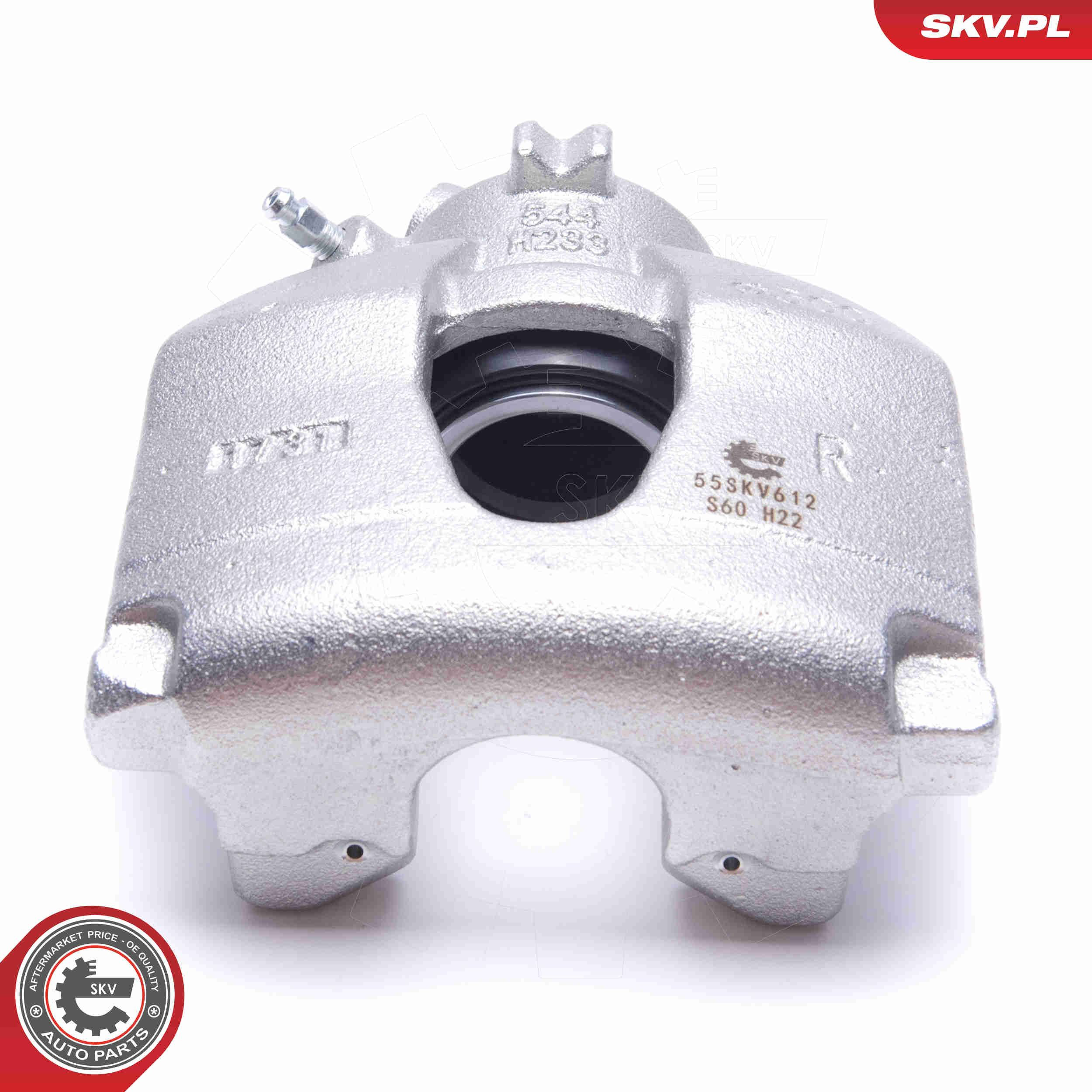 55SKV612 SKV Суппорт тормозной, передний, правый