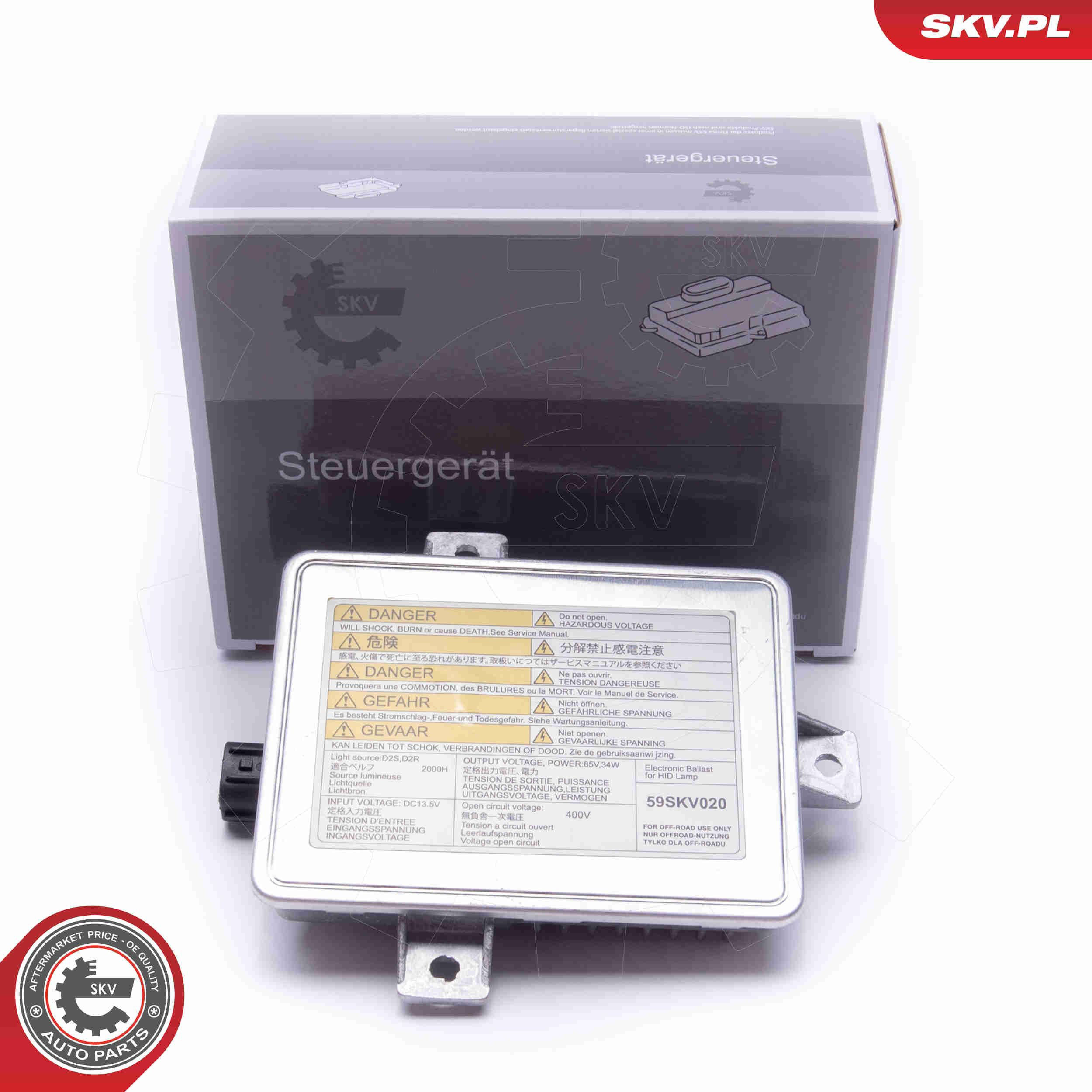 Блок розжига (ксенон) SKV 59SKV020 цена, от 47.16 USD