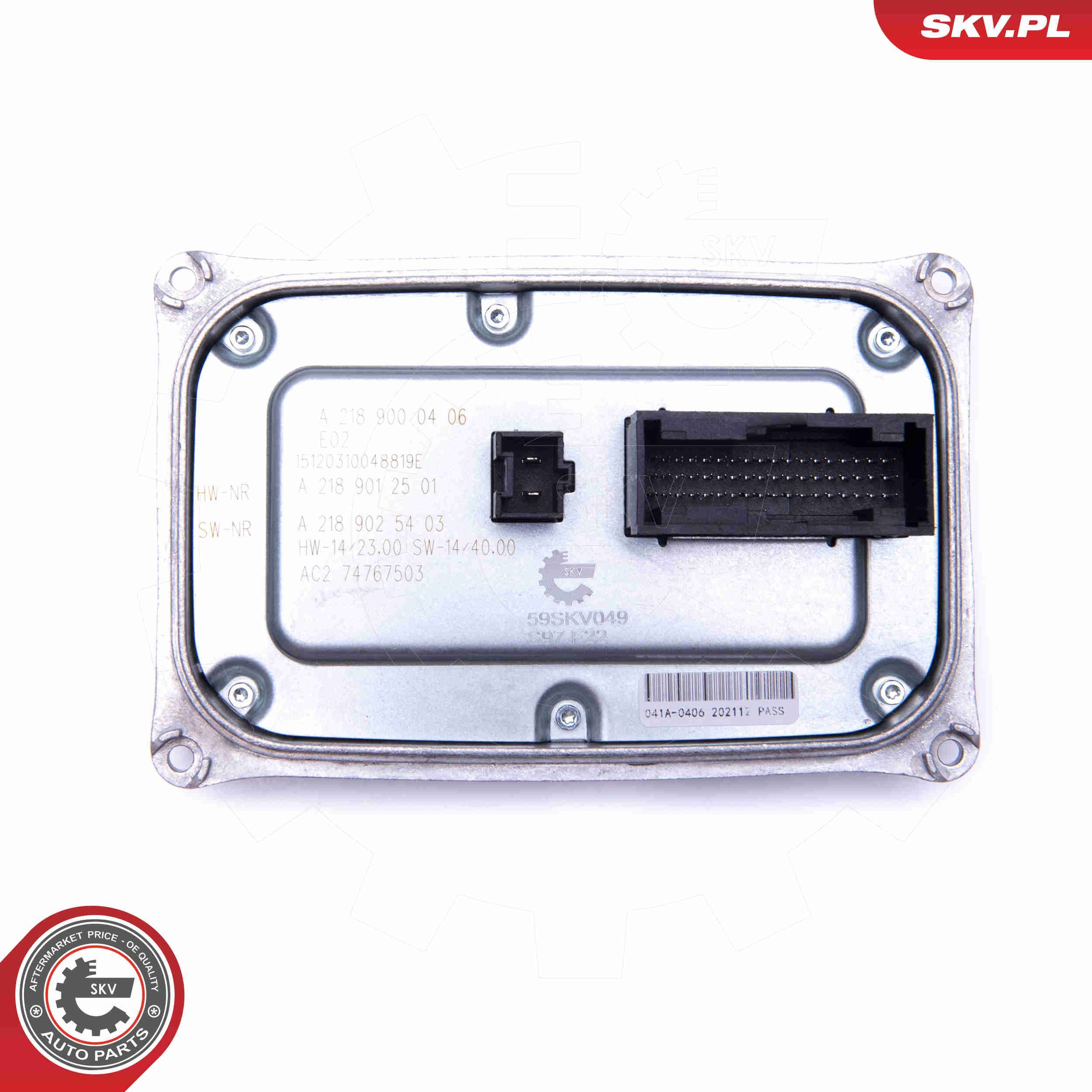 Модуль управления светом фар SKV 59SKV049 цена, от 215.85 USD