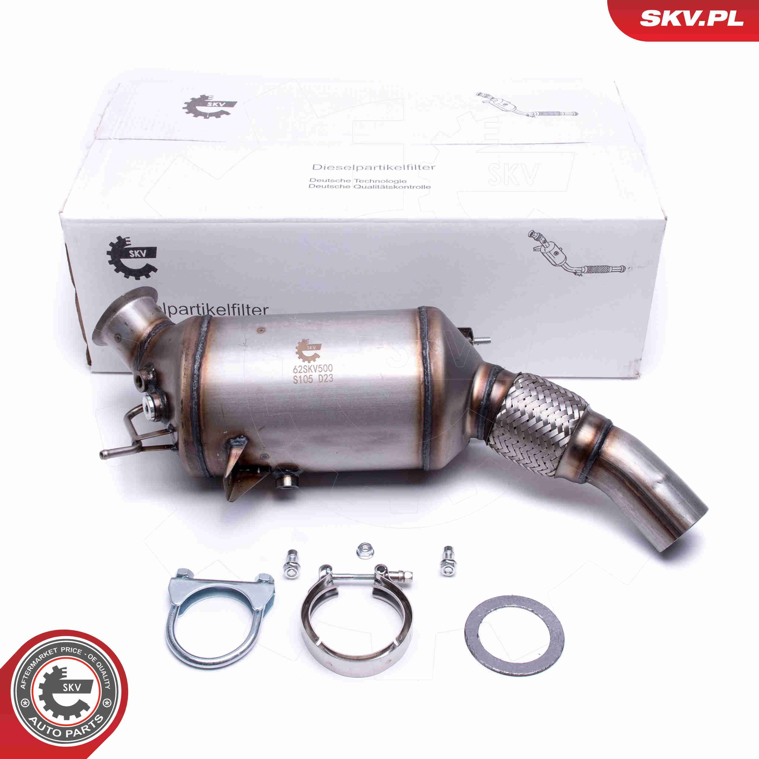 Купить 62SKV500 SKV Сажевый фильтр дпф