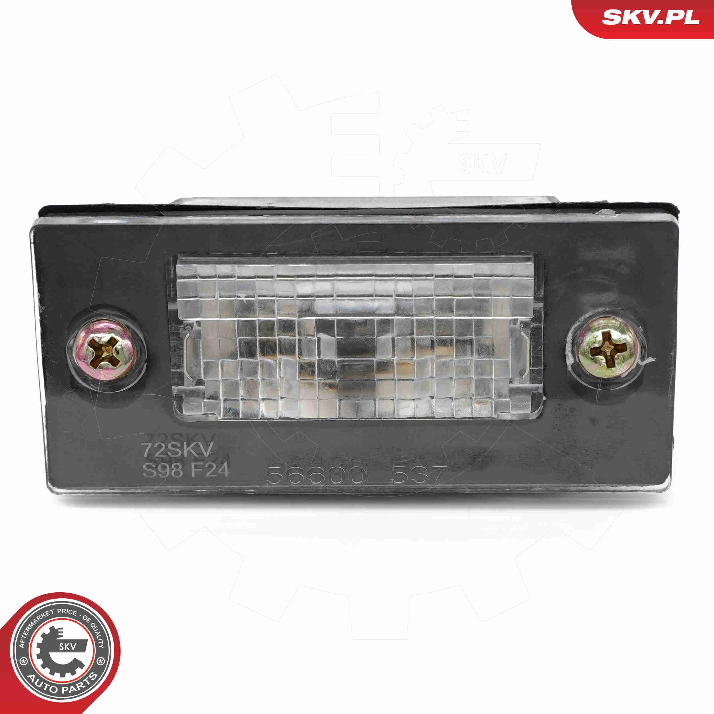 Купить 72SKV027 SKV Фонарь подсветки номерного знака