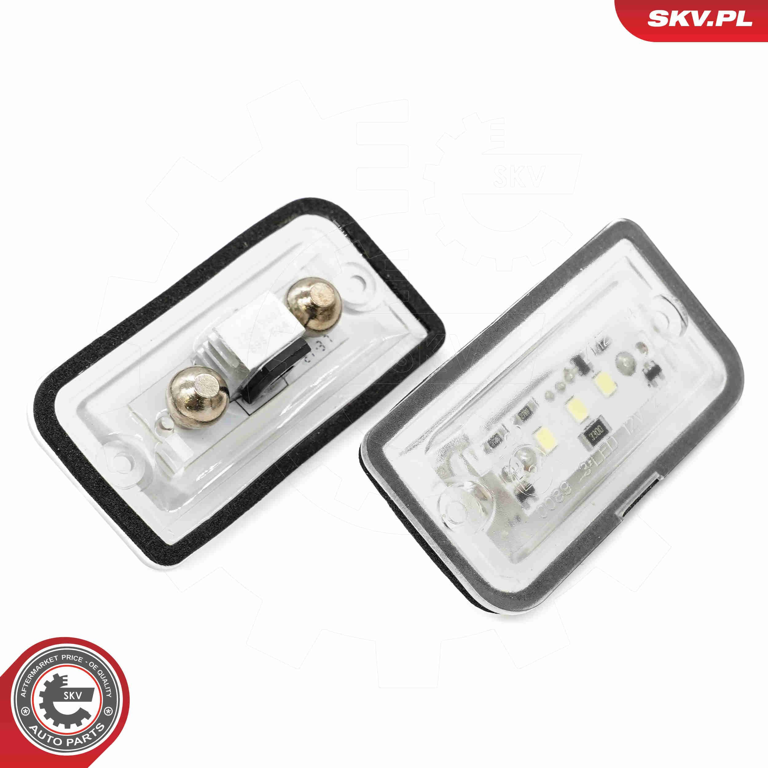 Фонарь подсветки заднего номера SKV 72SKV507 цена, от 13.43 USD
