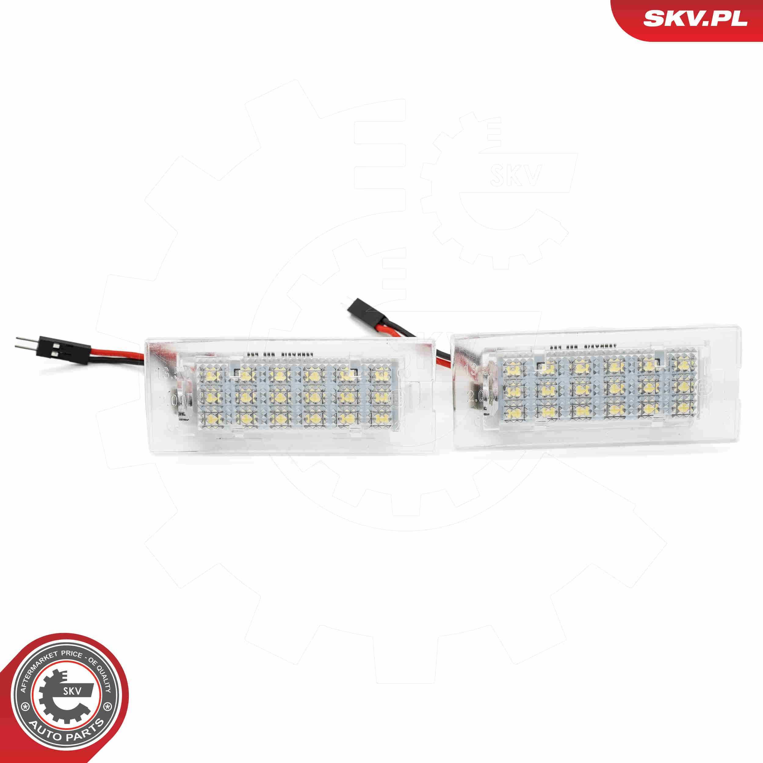 Фонарь подсветки номерного знака 72SKV516 SKV