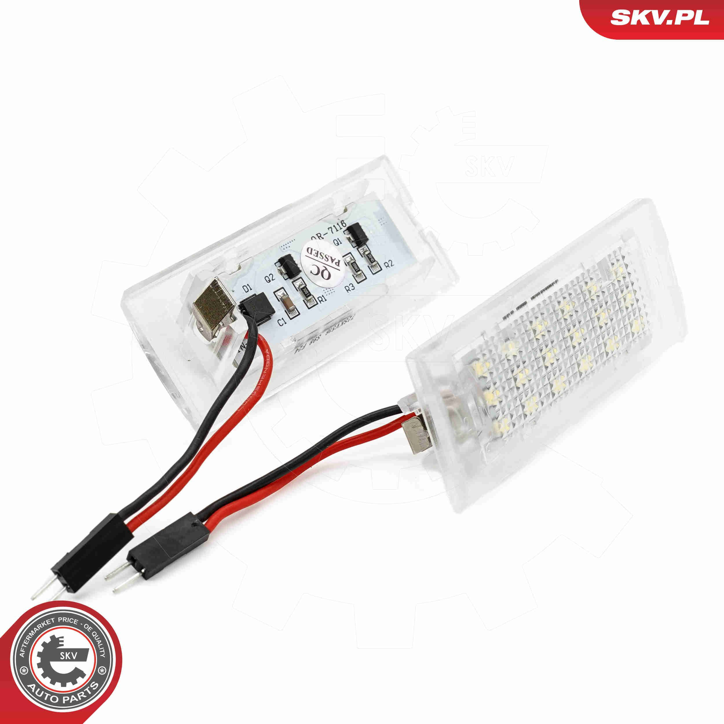 Фонарь подсветки заднего номера SKV 72SKV516 цена, от 16.68 USD