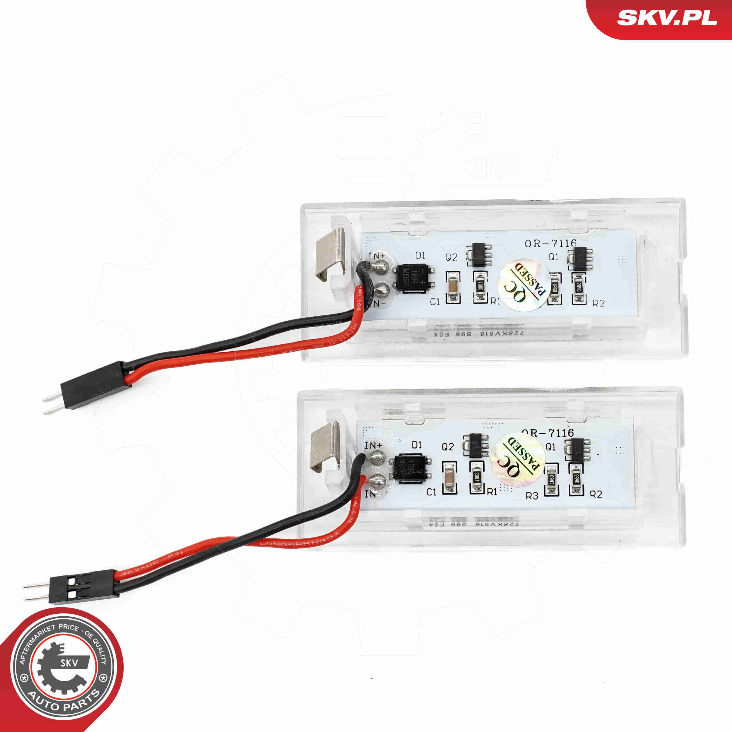 72SKV516 SKV Фонарь освещения номера