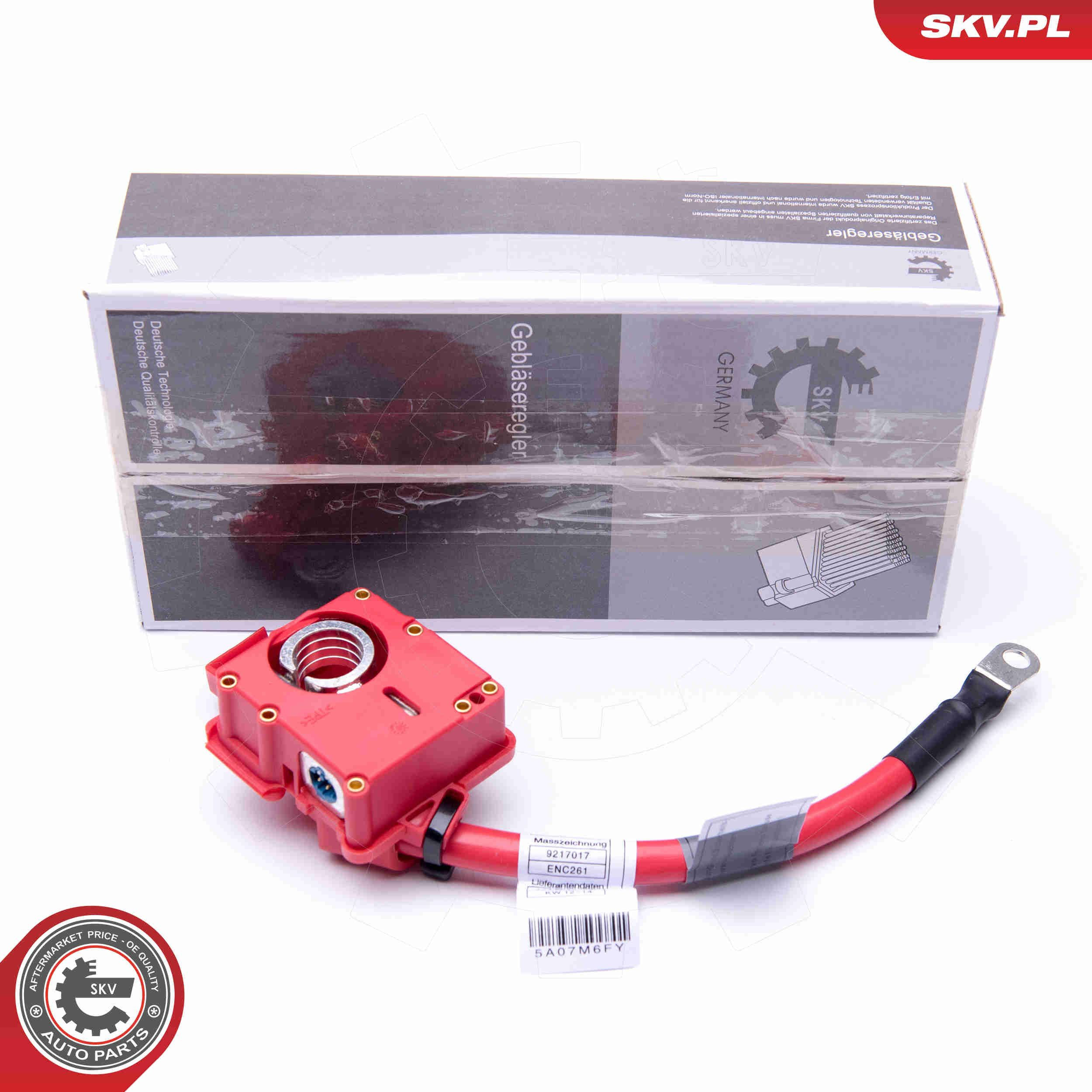 Кабель положительной клемы аккумулятора (АКБ) 96SKV309 SKV