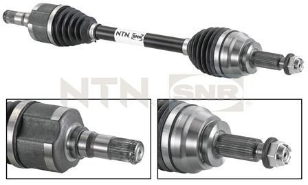DK55023 SNR Полуось передняя левая