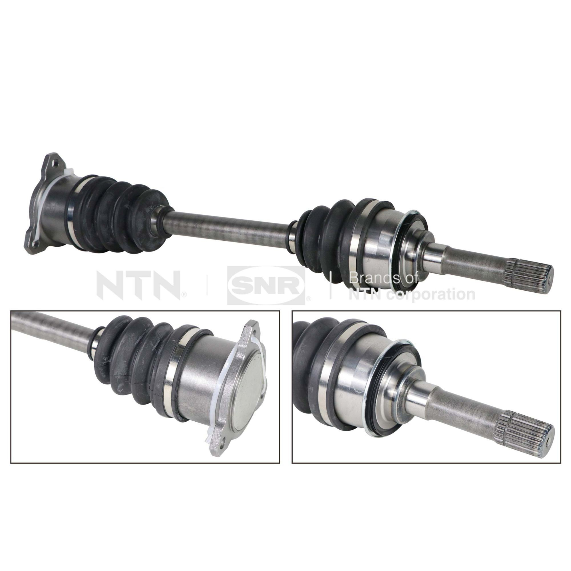 DK77031 SNR Полуось передняя левая